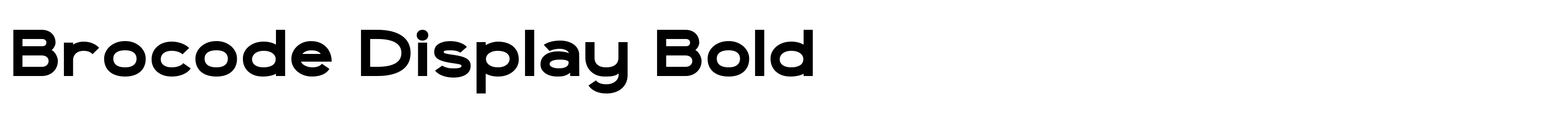 Brocode Display Bold